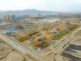蘭州恒大山水城項目D、E地塊土石方工程施工